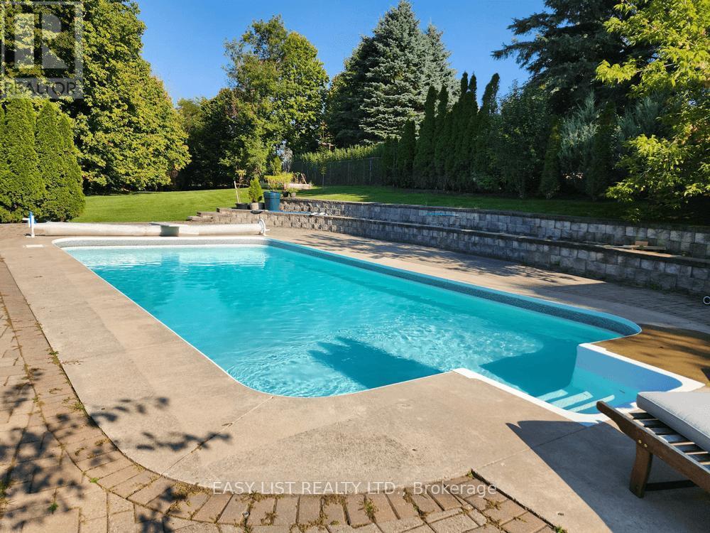 48 Mill Run Gate, Uxbridge, ON - Outdoor With In Ground Pool With Backyard