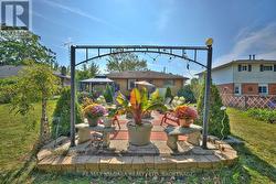 Backyard patio & firepit -