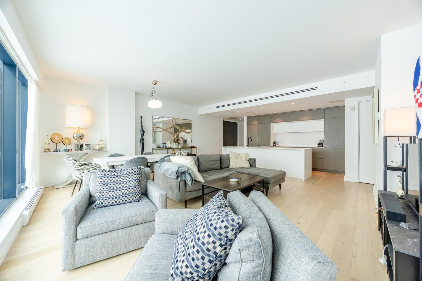 Living room - 2309-200 Rue André-Prévost, Montréal (Verdun/Île-Des-Soeurs), QC - Indoor Photo Showing Living Room