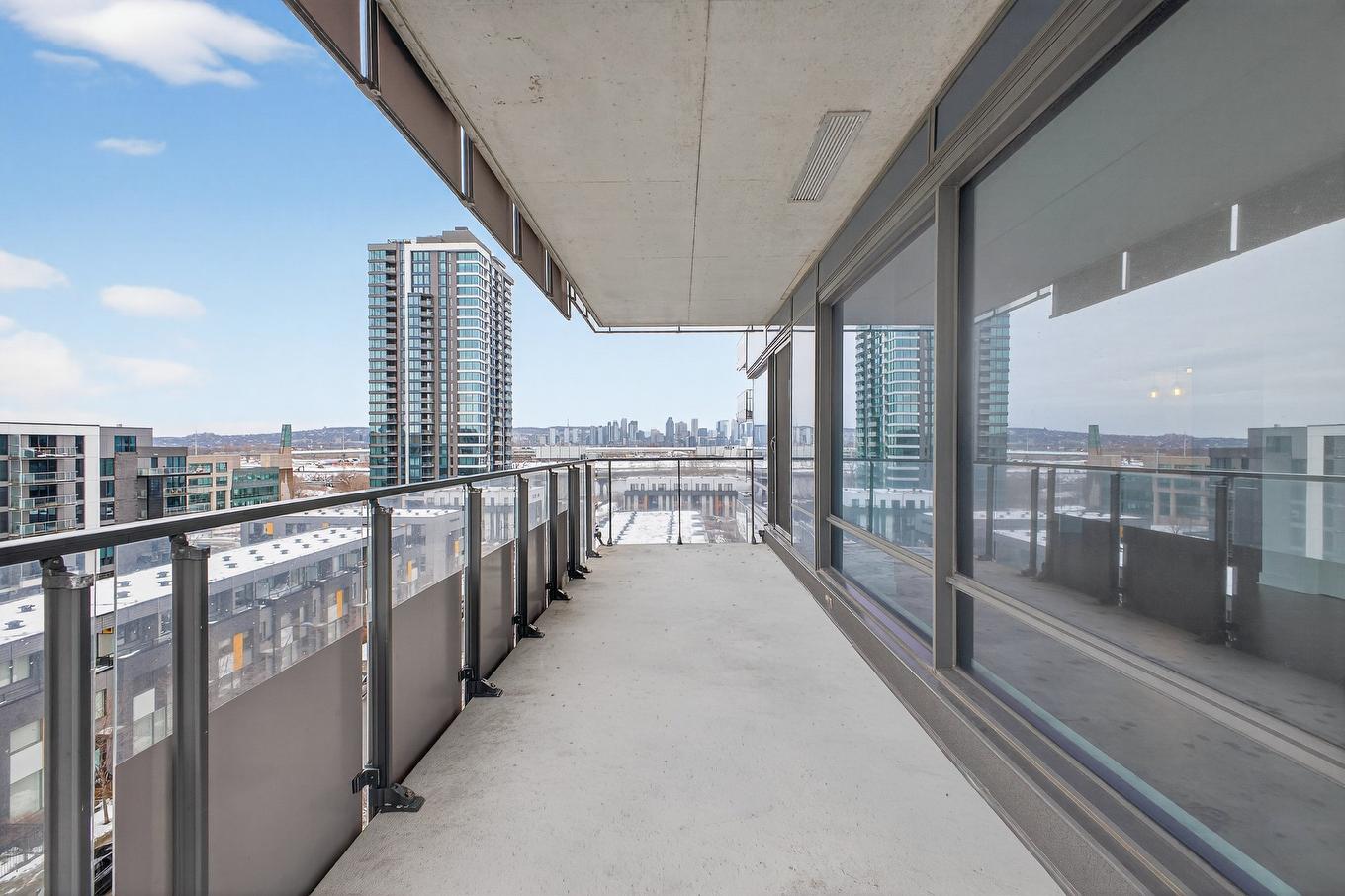 Balcon - 706-199 Rue De La Rotonde, Montréal (Verdun/Île-Des-Soeurs), QC - Outdoor With View With Exterior