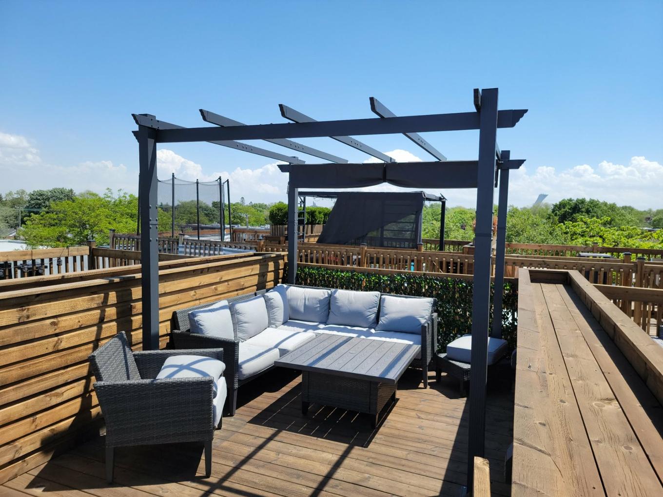 Patio - 201-6990 30E Avenue, Montréal (Rosemont/La Petite-Patrie), QC - Outdoor With Deck Patio Veranda With Exterior