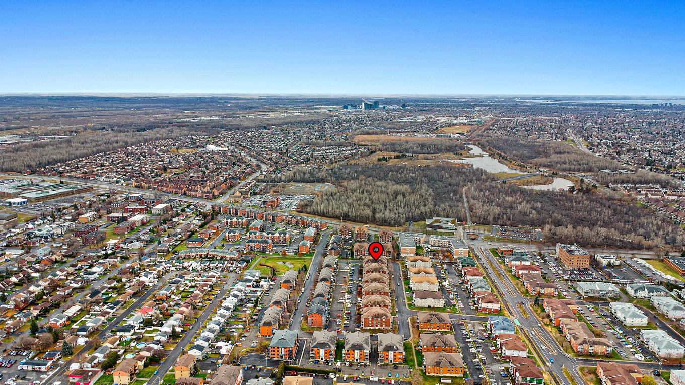 Aerial photo - 201-2243 Rue Racine, Longueuil (Saint-Hubert), QC - Outdoor With View