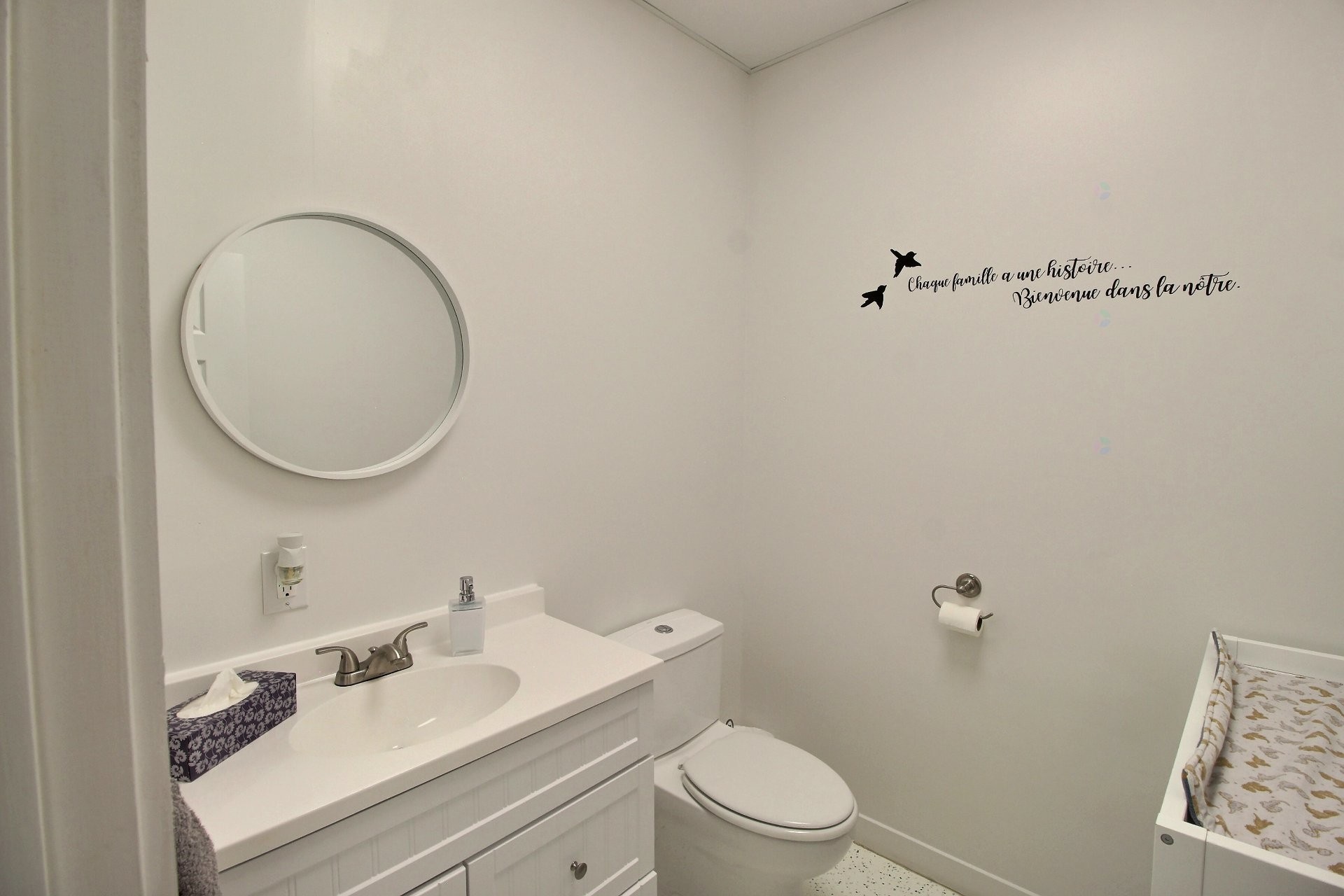 Powder room - 79 Av. Principale, Rouyn-Noranda, QC - Indoor Photo Showing Bathroom