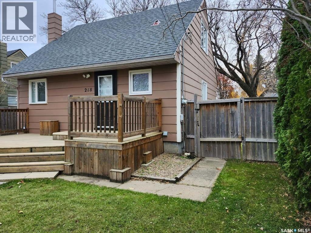 218 24Th Street E, Prince Albert, SK - Outdoor With Deck Patio Veranda