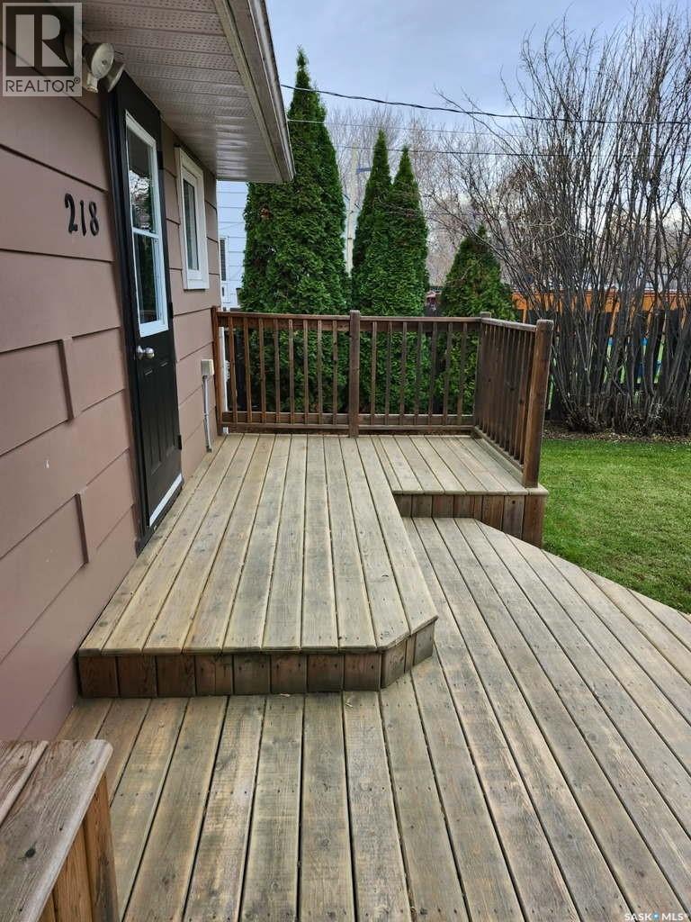 218 24Th Street E, Prince Albert, SK - Outdoor With Deck Patio Veranda With Exterior