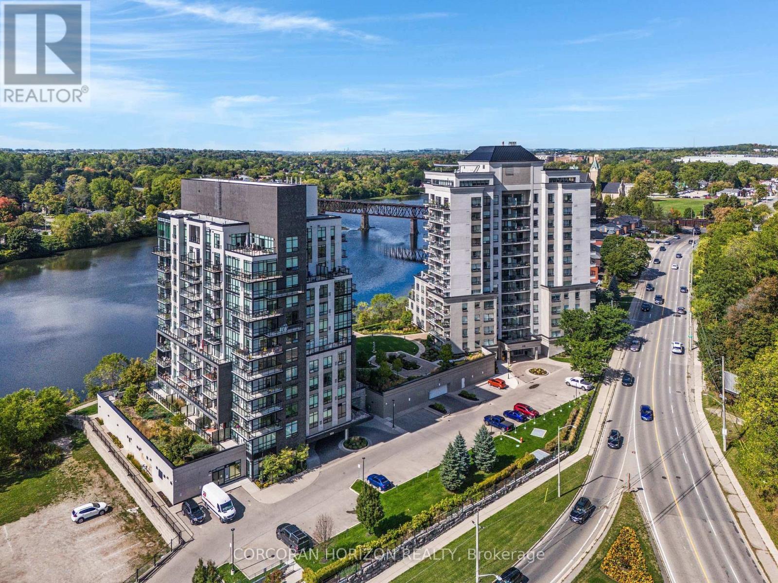 904 - 150 Water Street, Cambridge, ON - Outdoor With View