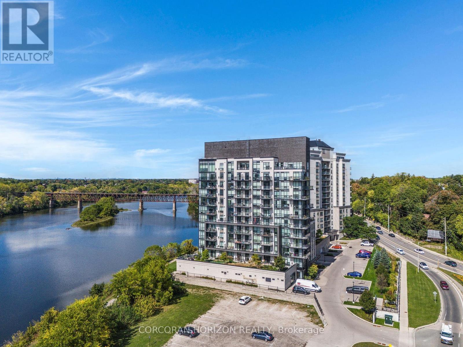 904 - 150 Water Street, Cambridge, ON - Outdoor With View