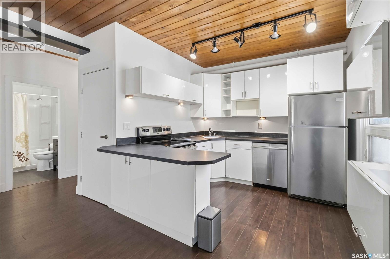 301 415 3Rd Avenue N, Saskatoon, SK - Indoor Photo Showing Kitchen With Upgraded Kitchen
