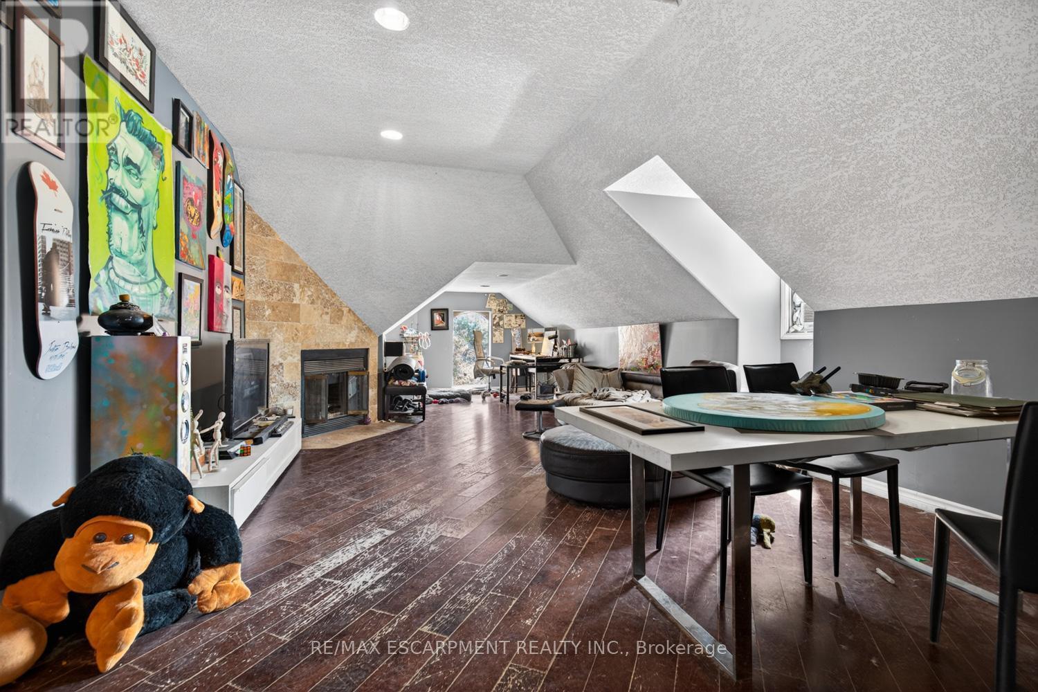 38 Hess Street S, Hamilton, ON - Indoor With Fireplace