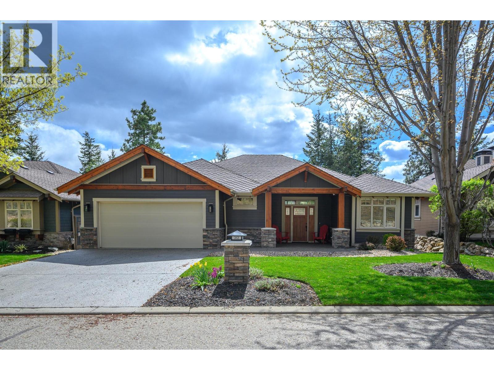 312 Rexor Place, Vernon, BC - Outdoor With Facade