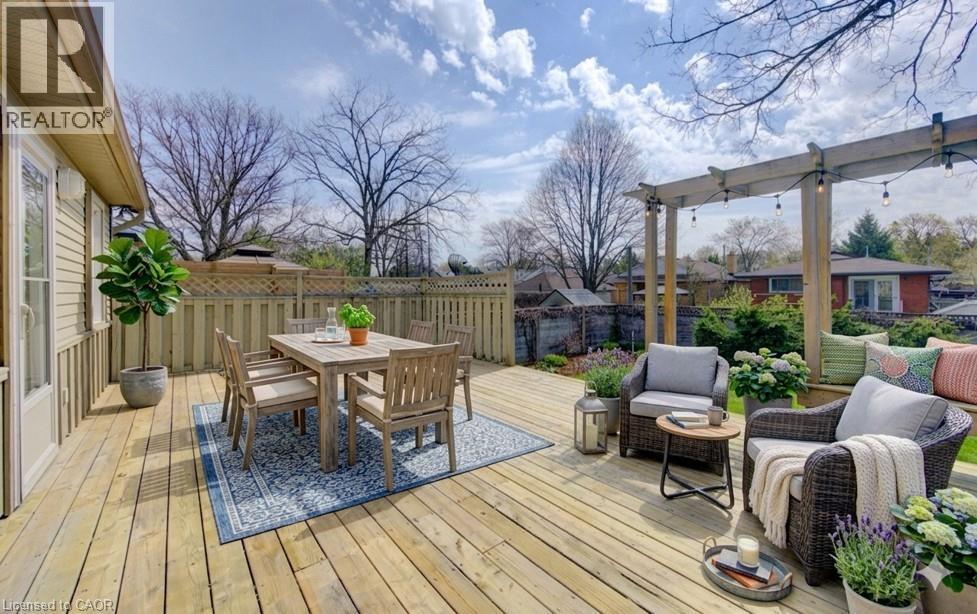 163 Binscarth Road, Kitchener, ON - Outdoor With Deck Patio Veranda With Exterior