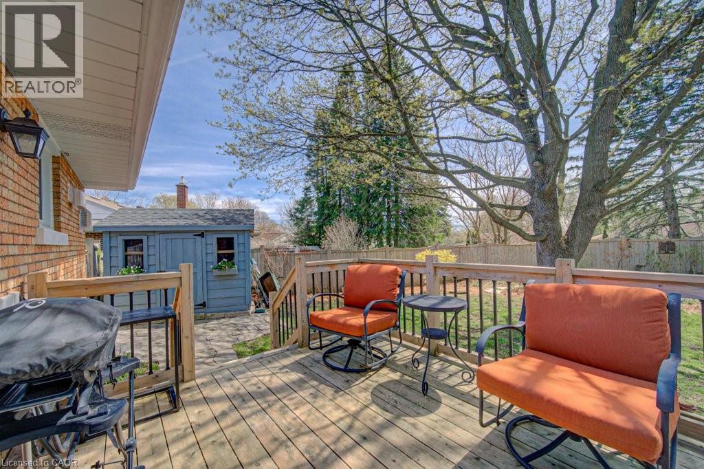 549 Dunbar Road, Kitchener, ON - Outdoor With Deck Patio Veranda