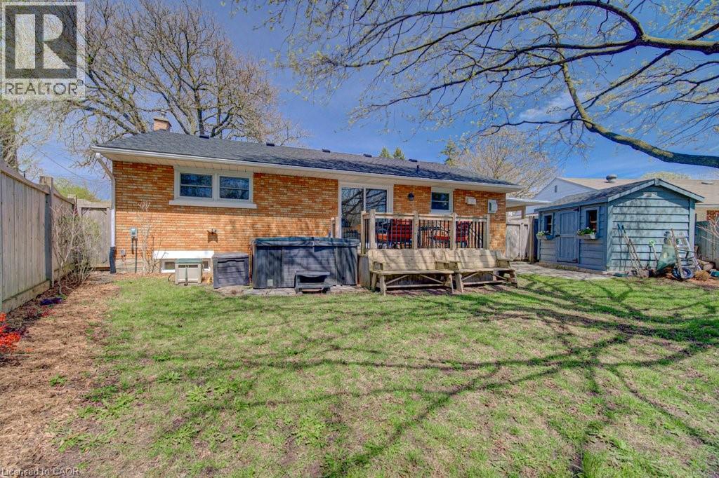 549 Dunbar Road, Kitchener, ON - Outdoor With Deck Patio Veranda