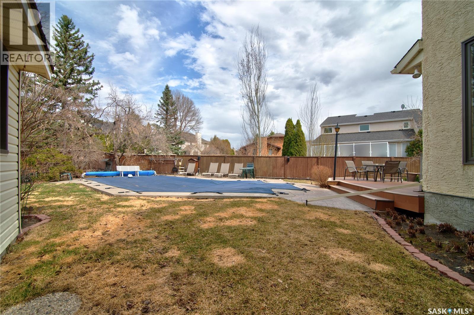 3623 Hanna Bay, Regina, SK - Outdoor With In Ground Pool