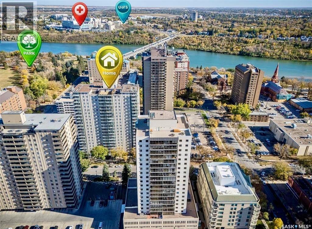 902 320 5Th Avenue N, Saskatoon, SK - Outdoor With Body Of Water With View