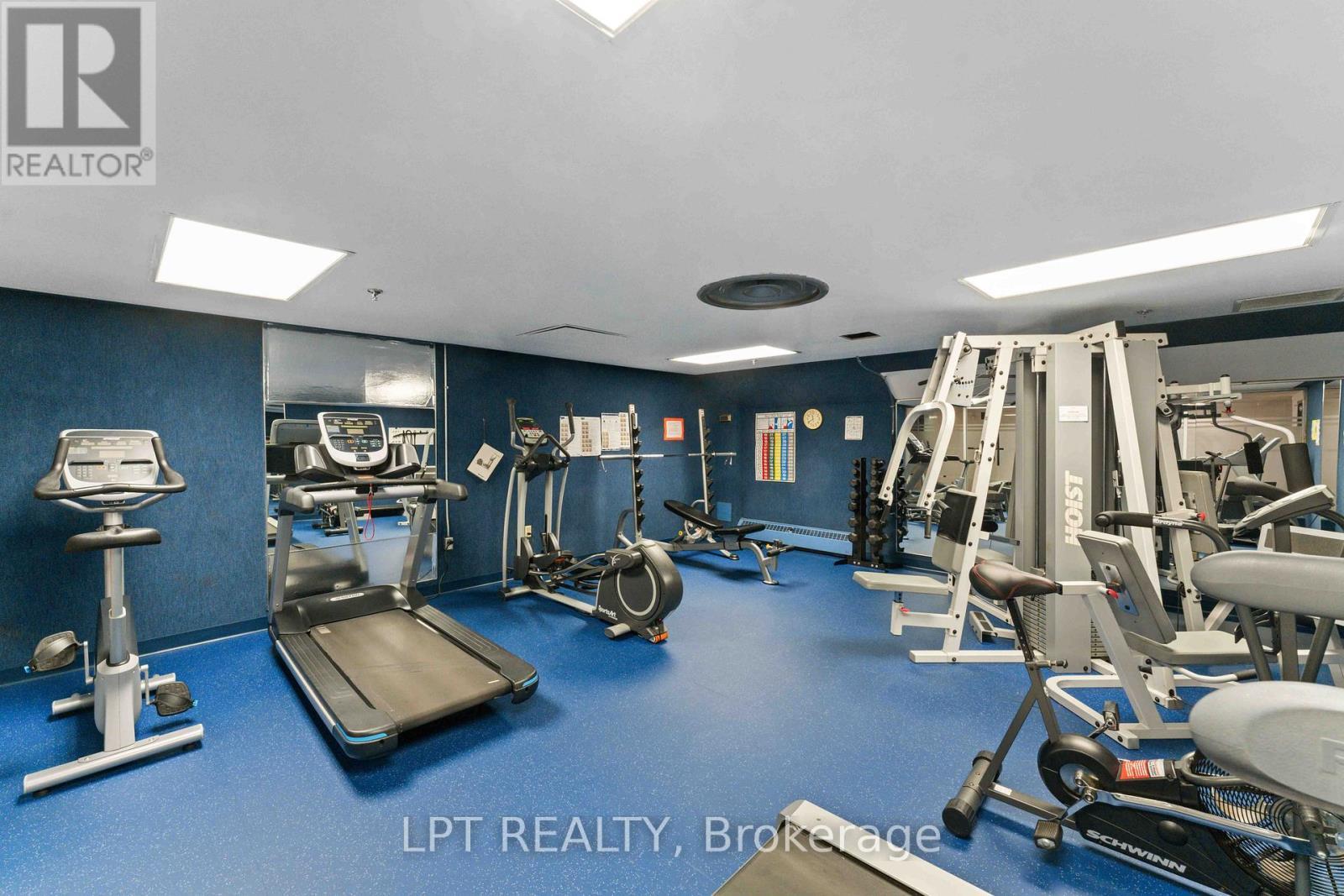 314 - 555 Brittany Drive, Ottawa, ON - Indoor Photo Showing Gym Room