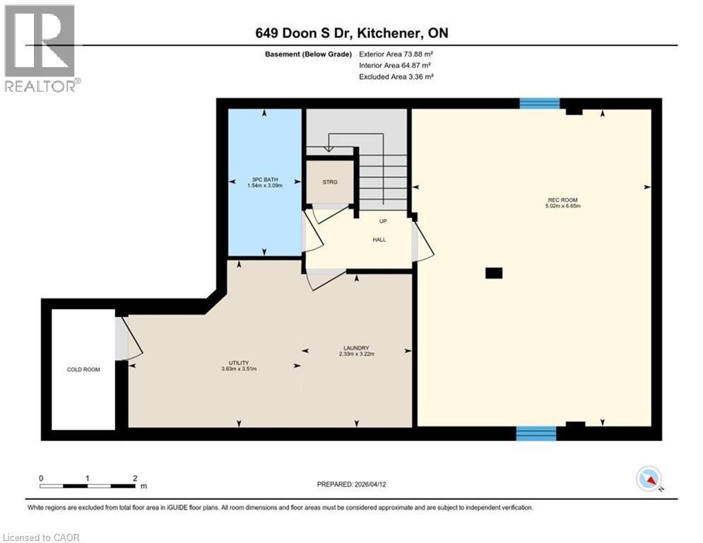 View of property floor plan - 649 Doon South Drive, Kitchener, ON - Other
