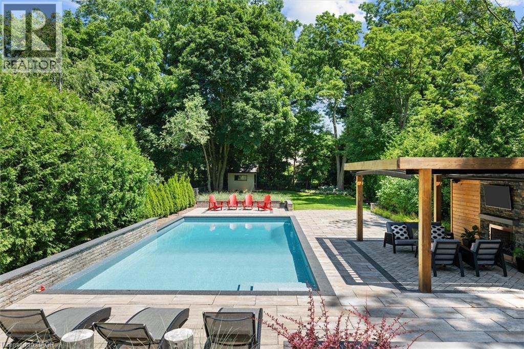 373 Torrance Street, Burlington, ON - Outdoor With In Ground Pool