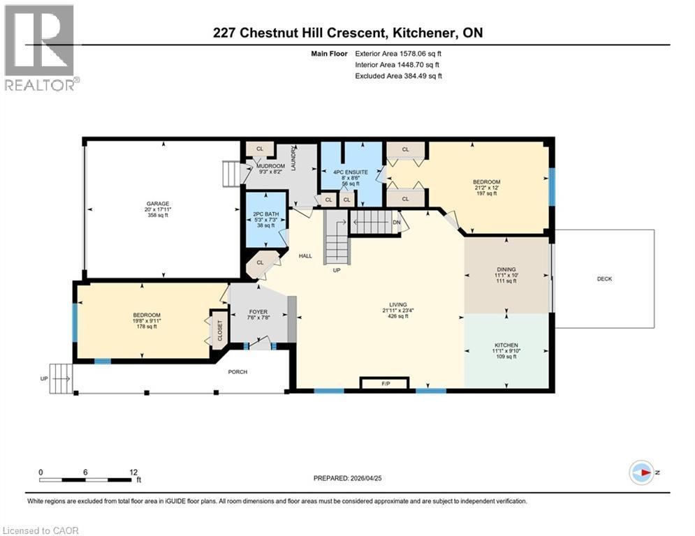 Floor plan - 227 Chestnut Hill Crescent, Kitchener, ON - Other