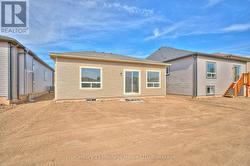 Backyard on generous lot -