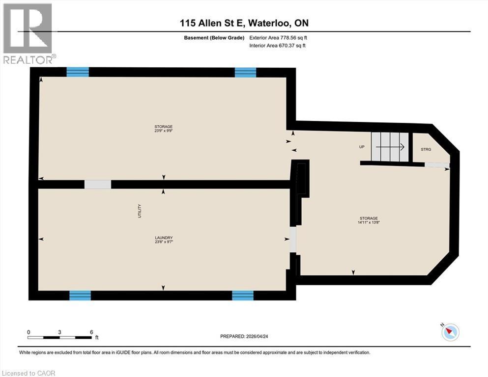 Floor plan - 115 Allen Street E, Waterloo, ON - Other