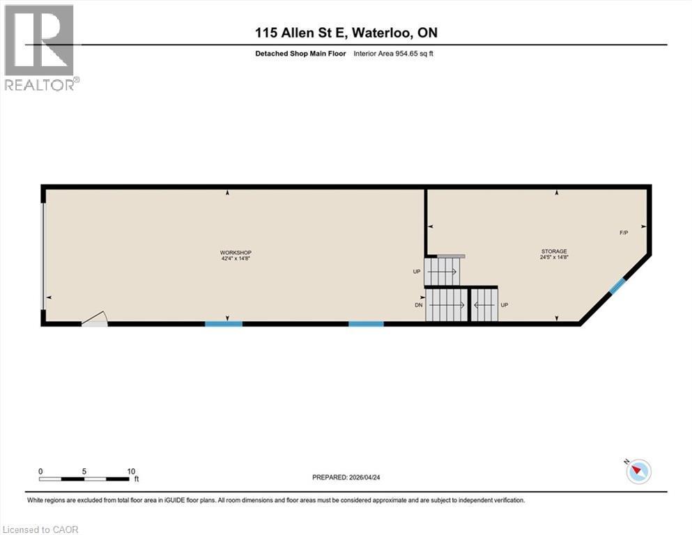 Floor plan - 115 Allen Street E, Waterloo, ON - Other