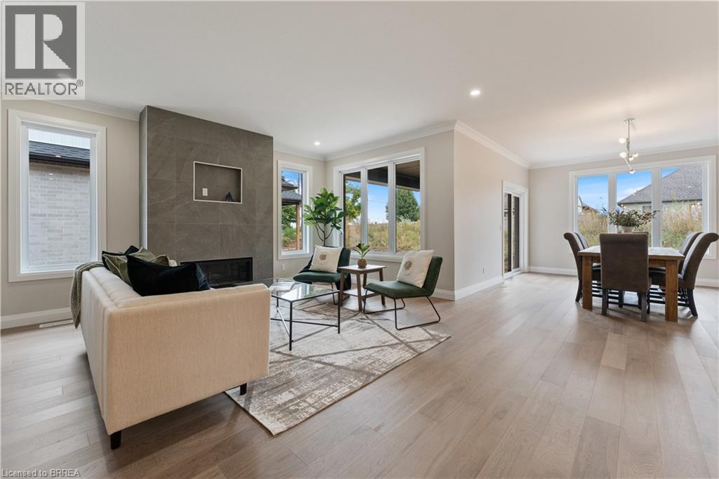 *TO BE BUILT - SIMILAR NOT EXACT* - 107 Judd Drive, Simcoe, ON - Indoor With Fireplace