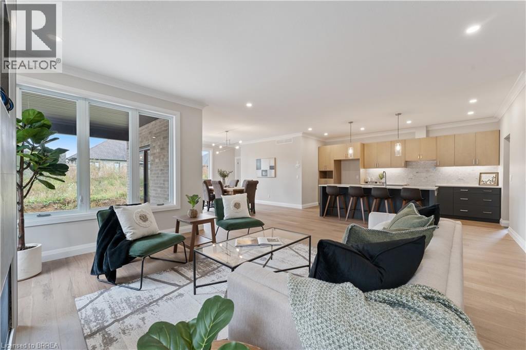 *TO BE BUILT - SIMILAR NOT EXACT* - 107 Judd Drive, Simcoe, ON - Indoor Photo Showing Living Room