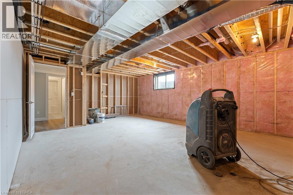 *TO BE BUILT - SIMILAR NOT EXACT* - 107 Judd Drive, Simcoe, ON - Indoor Photo Showing Basement