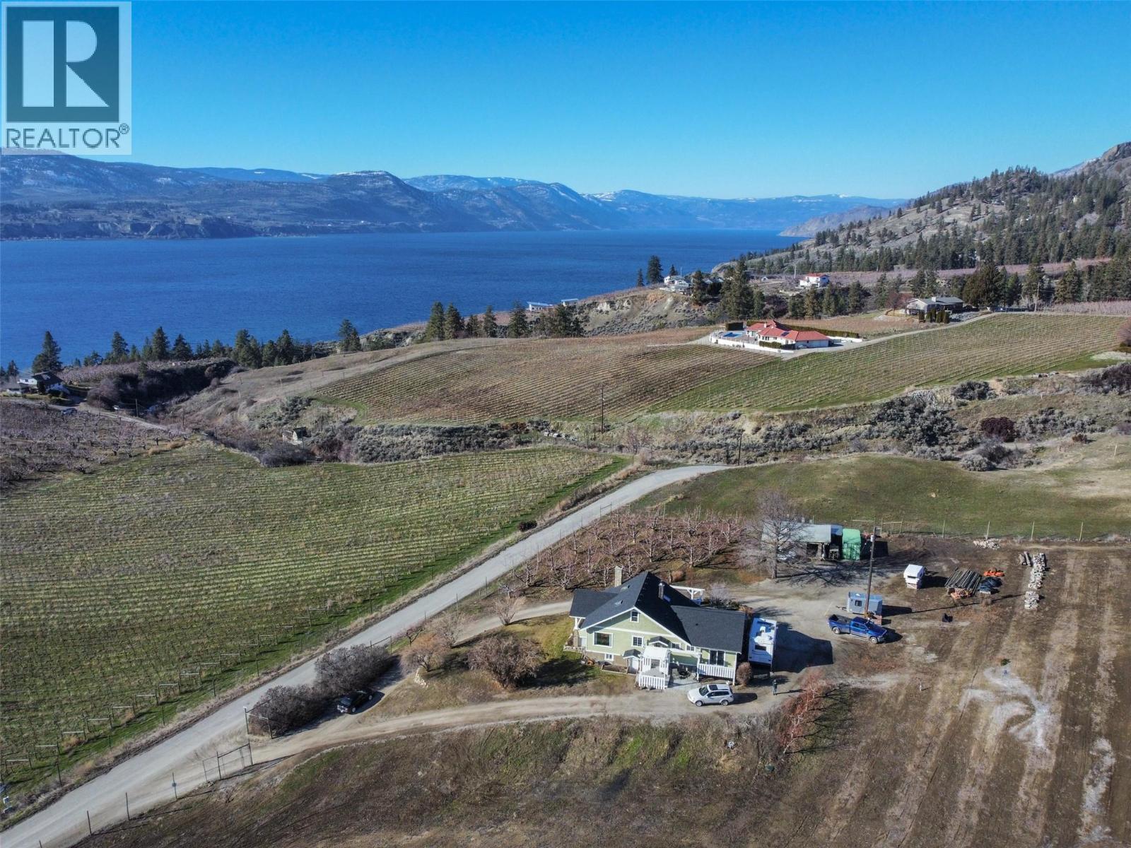 4550 Gulch Road, Naramata, BC - Outdoor With Body Of Water With View