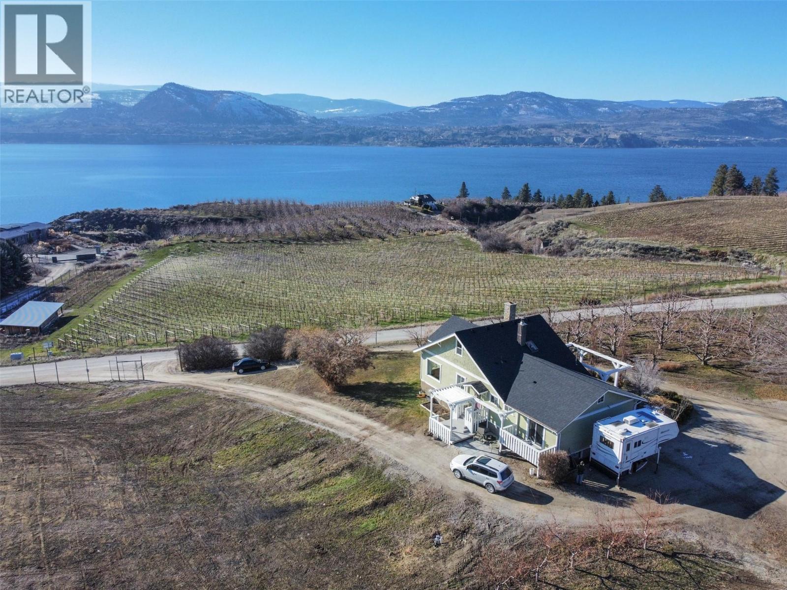 4550 Gulch Road, Naramata, BC - Outdoor With Body Of Water With View