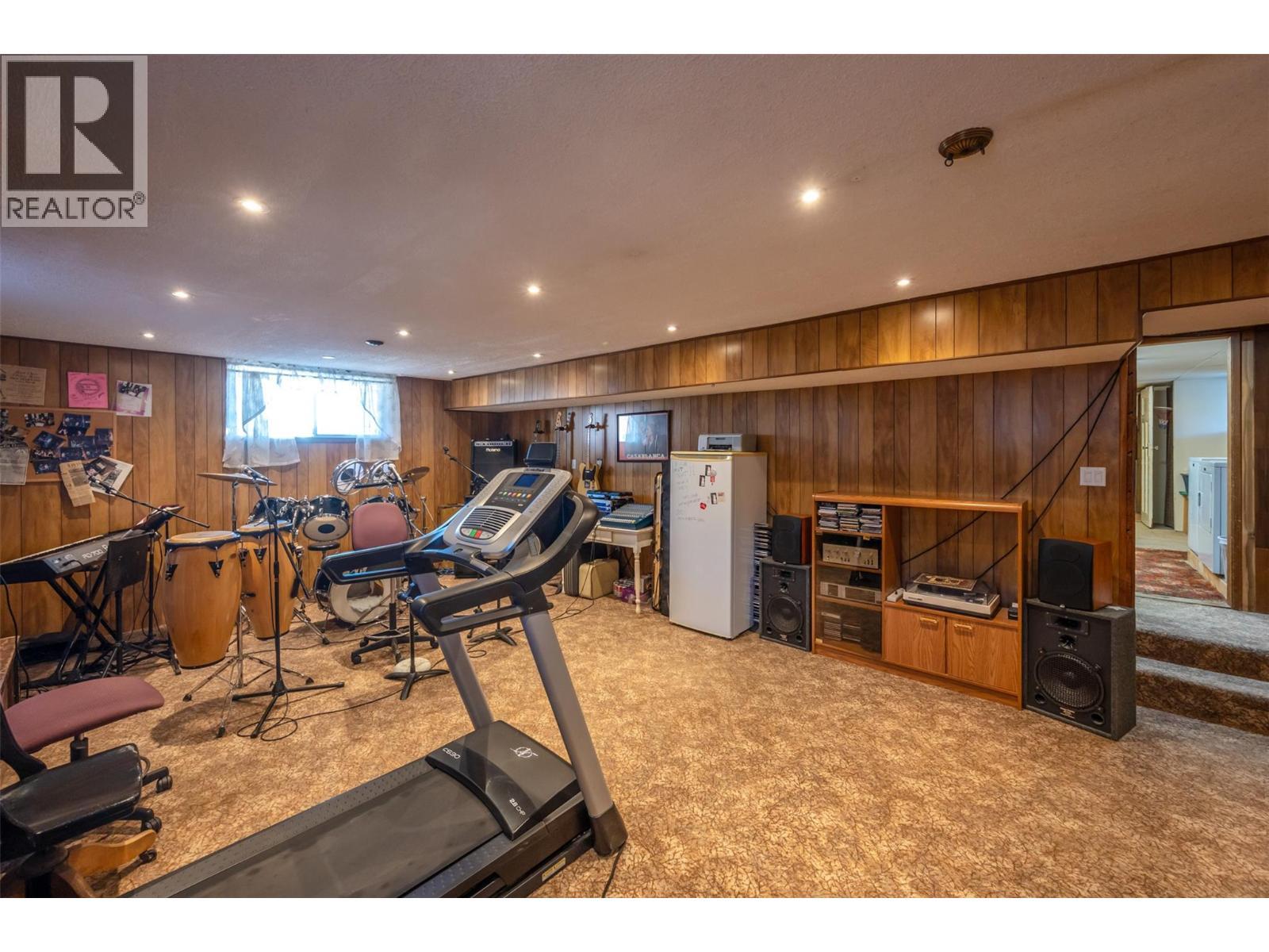 4550 Gulch Road, Naramata, BC - Indoor Photo Showing Gym Room