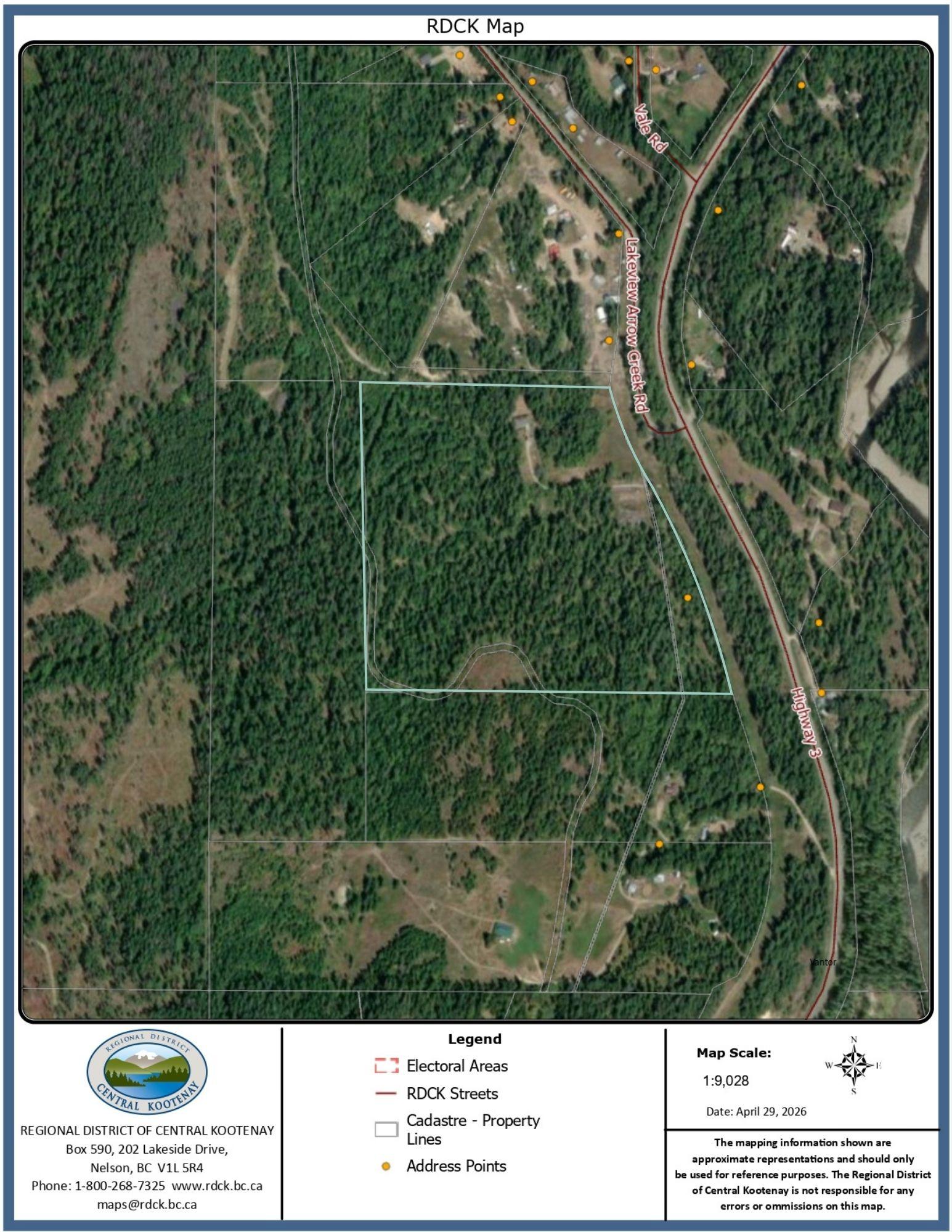 4484 3 Highway, Arrow Creek, BC -