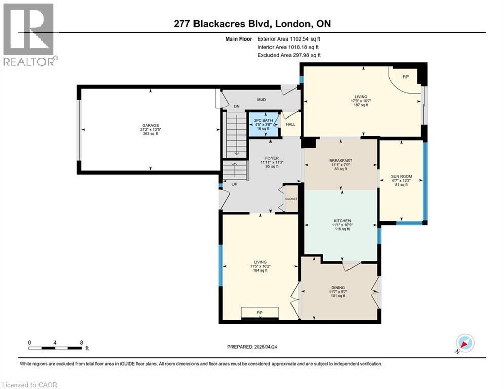 Floor plan - 277 Blackacres Boulevard, London, ON - Other