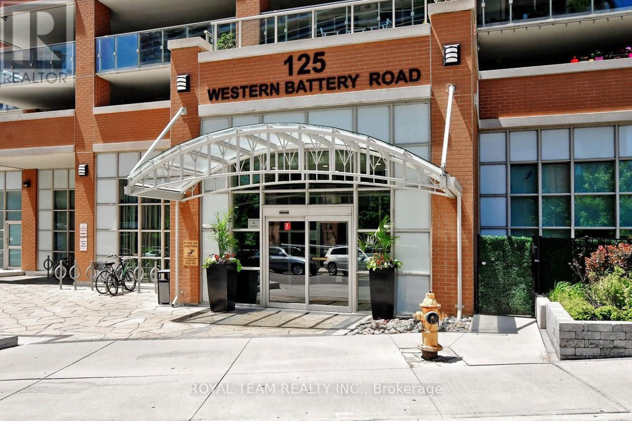 1905 - 125 Western Battery Rd Road, Toronto, ON - Outdoor With Facade