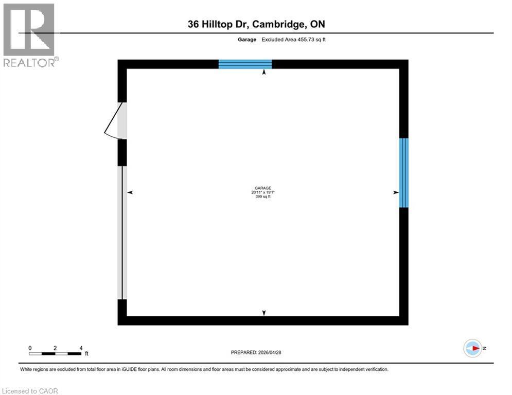 Garage - 36 Hilltop Drive, Cambridge, ON - Other