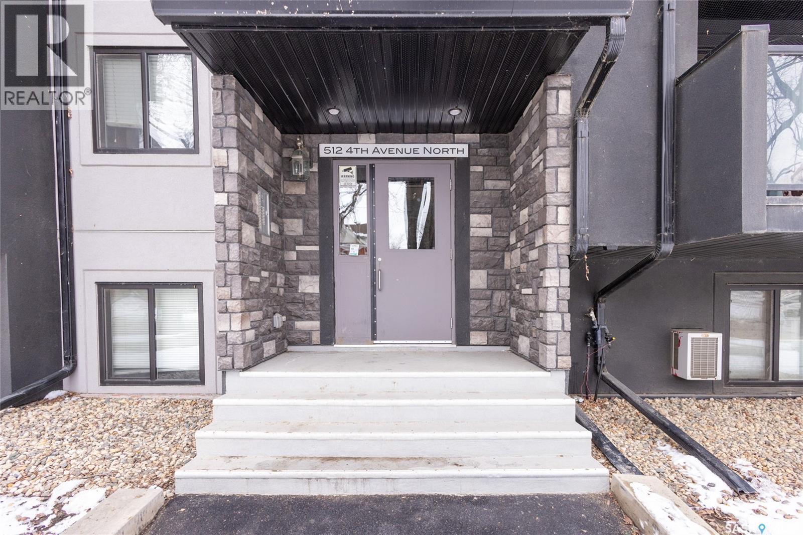 307 512 4Th Avenue N, Saskatoon, SK - Outdoor