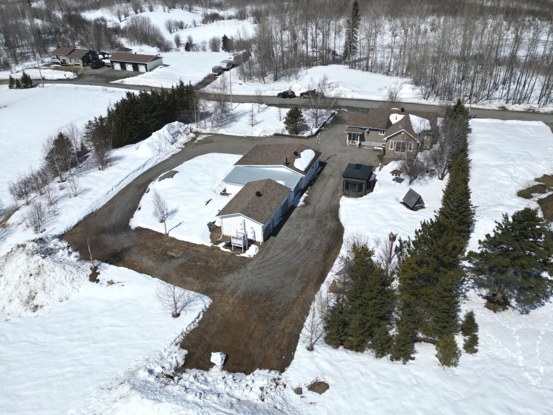 Aerial View - 34 10E Rang, Barraute, QC - Outdoor
