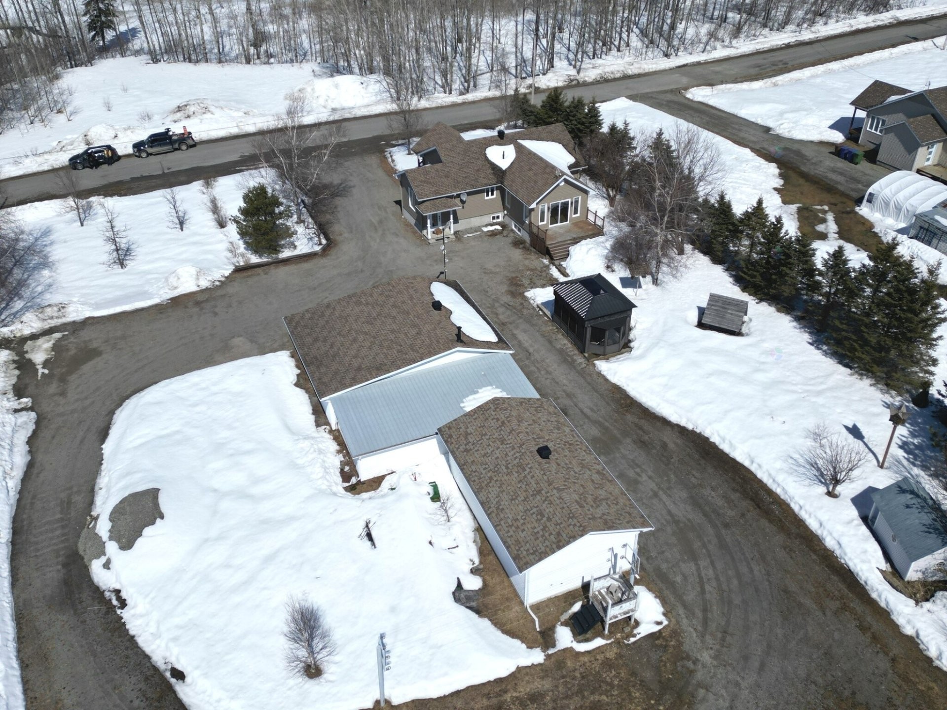Aerial View - 34 10E Rang, Barraute, QC - Outdoor