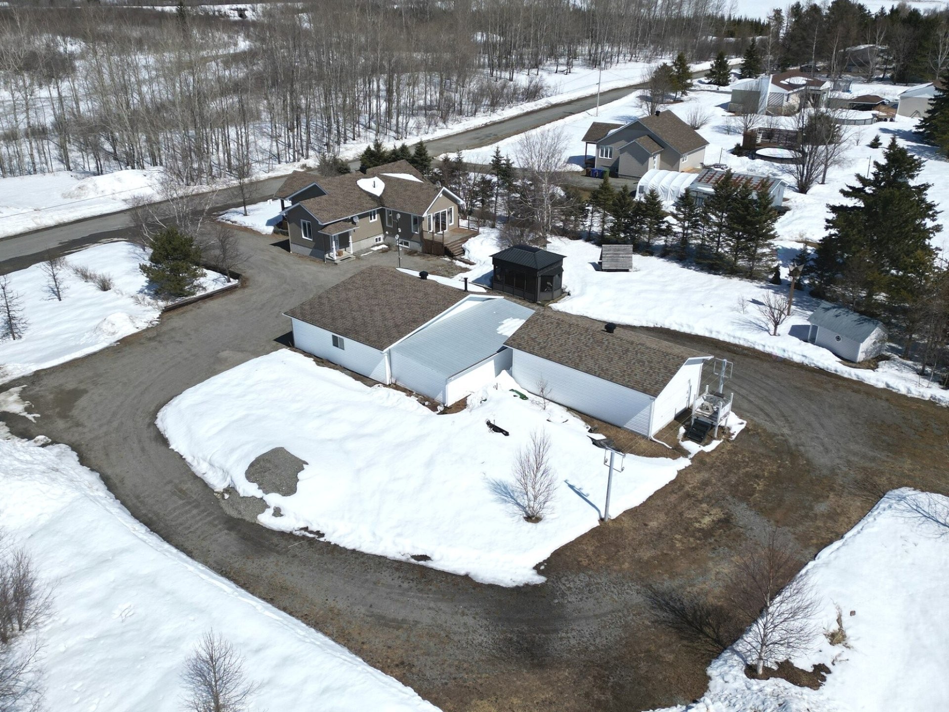 Aerial View - 34 10E Rang, Barraute, QC - Outdoor