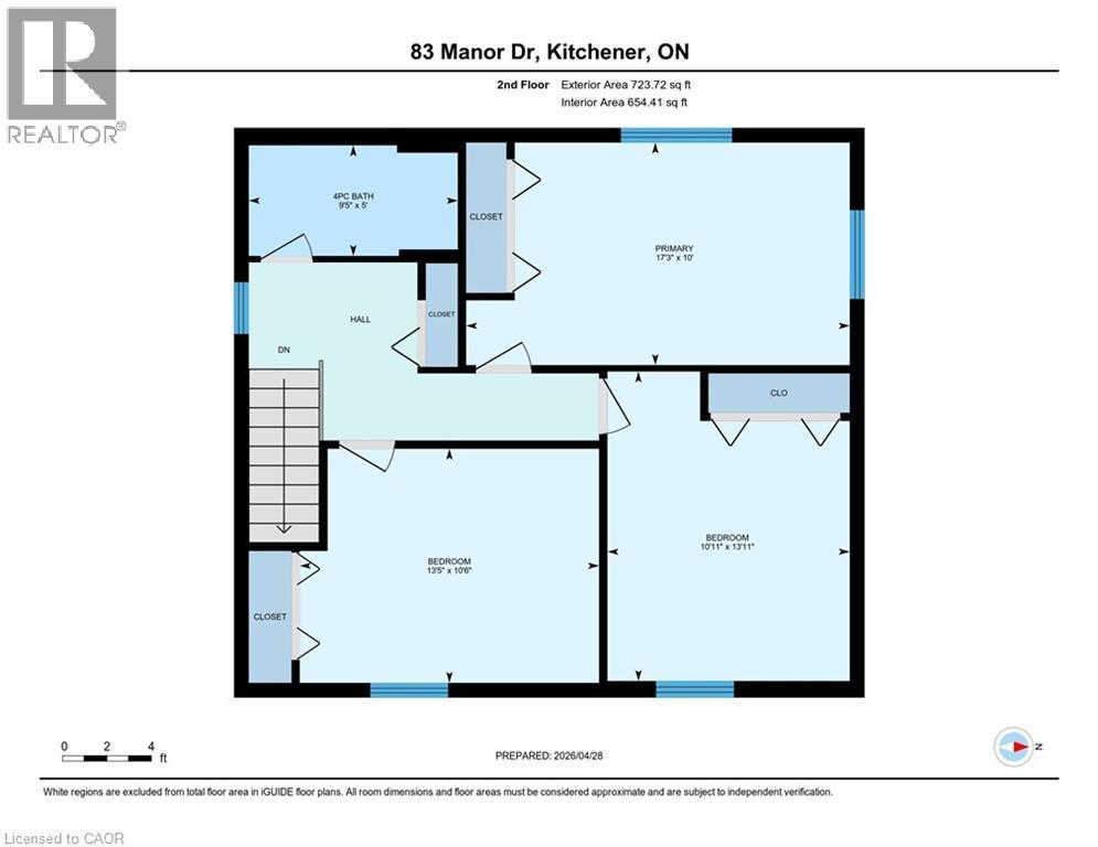 Floor plan - 83 Manor Drive, Kitchener, ON - Other