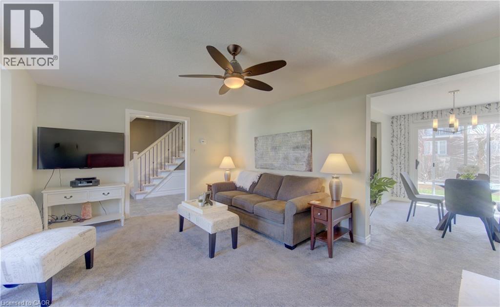 83 Manor Drive, Kitchener, ON - Indoor Photo Showing Living Room
