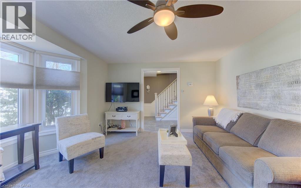 83 Manor Drive, Kitchener, ON - Indoor Photo Showing Living Room