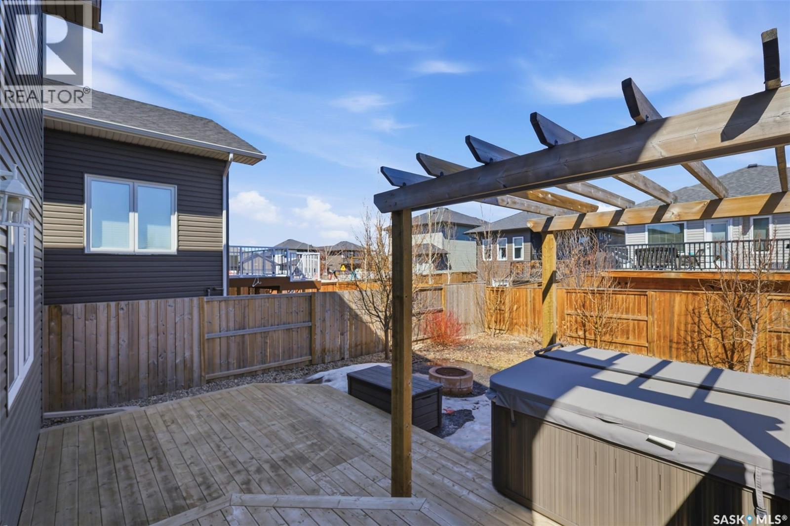 611 Kolynchuk Court, Saskatoon, SK - Outdoor With Deck Patio Veranda With Exterior