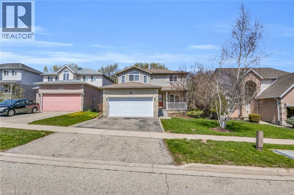 115 Daimler Drive, Kitchener, ON - Outdoor With Facade