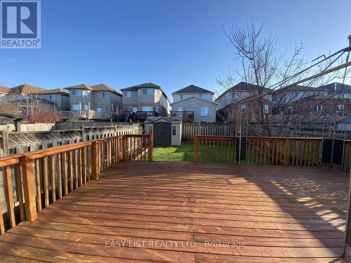 125 Steepleridge Street, Kitchener, ON - Outdoor With Deck Patio Veranda