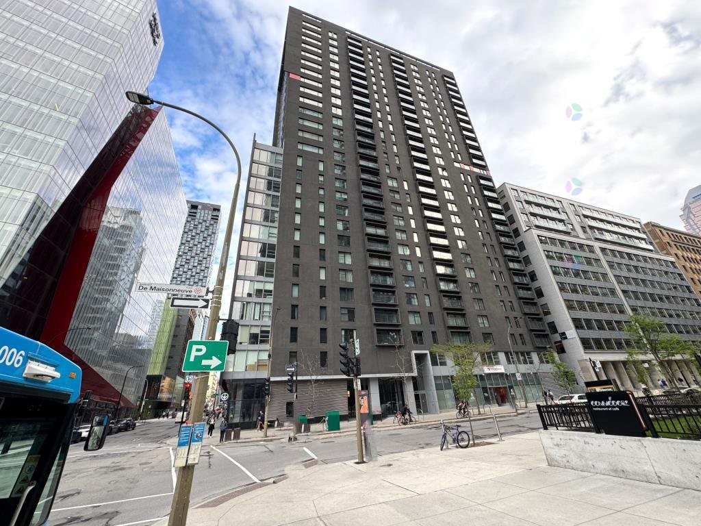 Extérieur - 1702-350 Boul. De Maisonneuve O., Montréal (Ville-Marie), QC - Outdoor With Facade