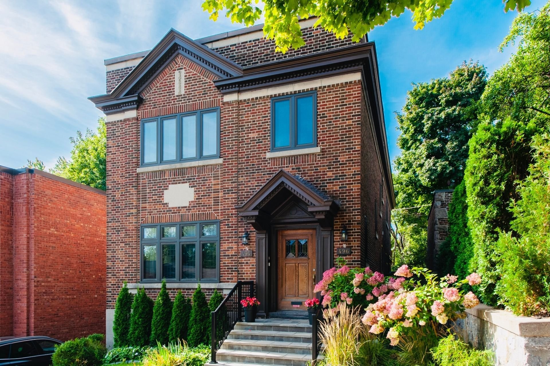 Façade - 494 - 496 Av. Mountain, Westmount, QC - Outdoor