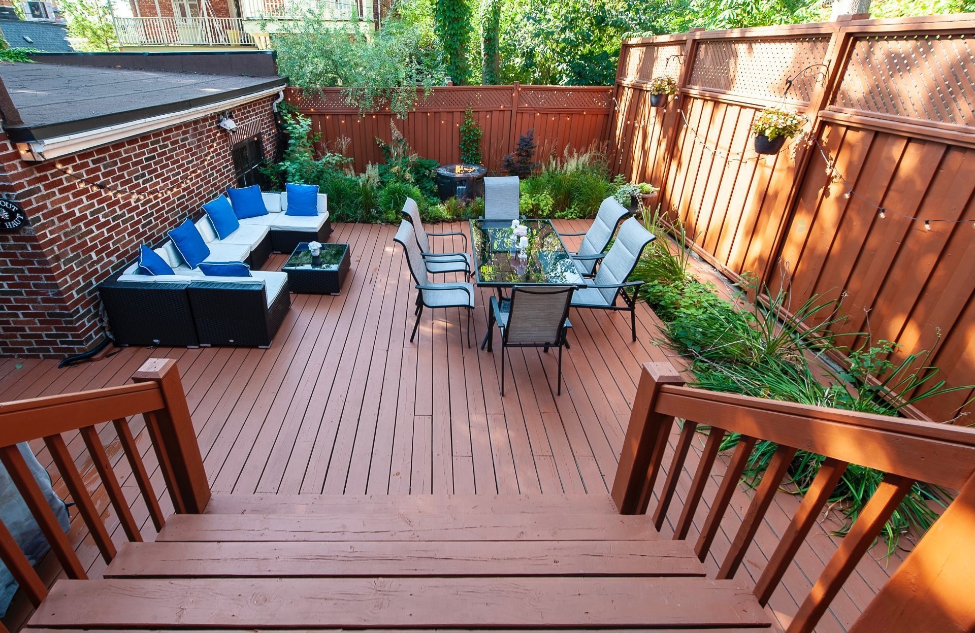 Cour - 494 - 496 Av. Mountain, Westmount, QC - Outdoor With Deck Patio Veranda With Exterior
