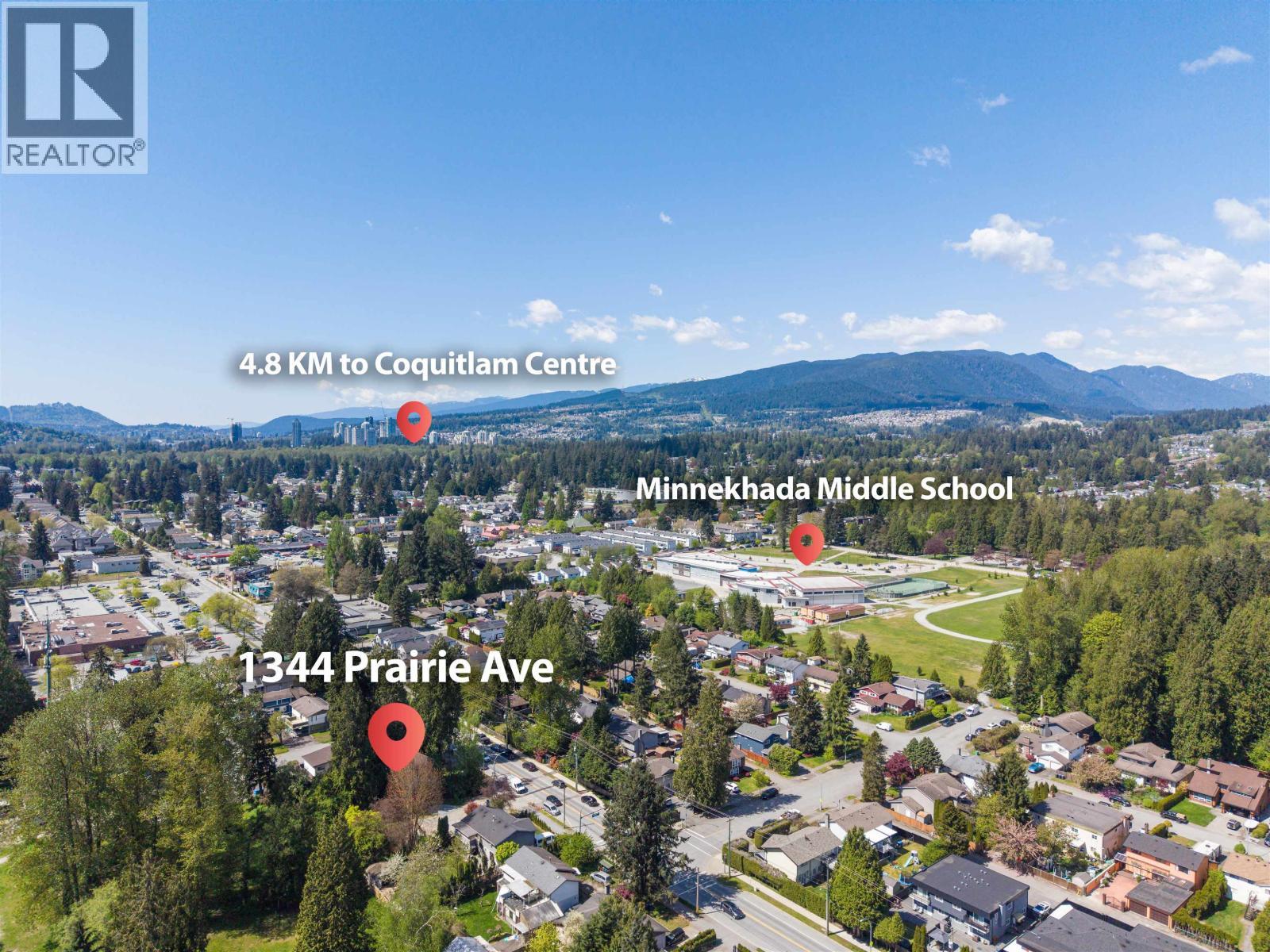 1344 Prairie Avenue, Port Coquitlam, BC - Outdoor With View